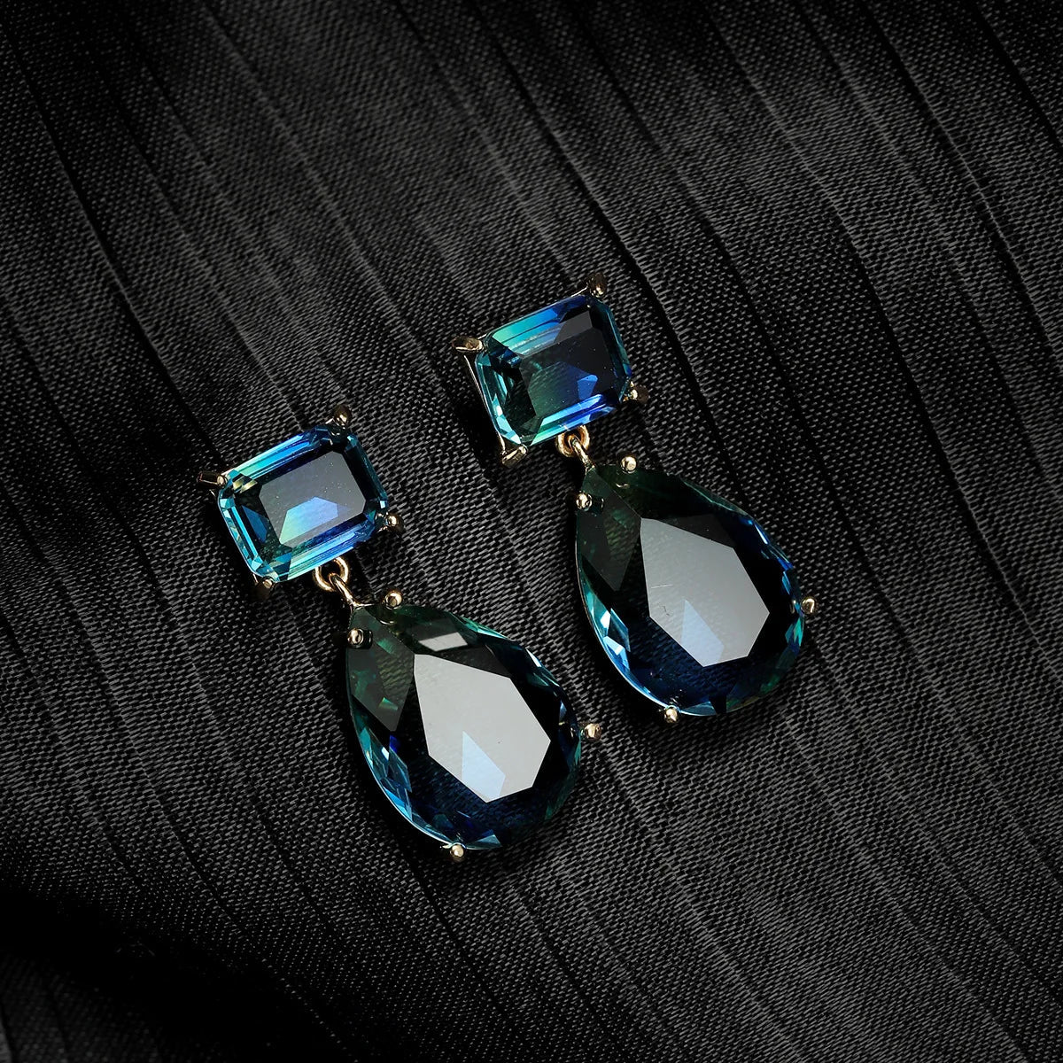 Luminous Lake Drop Earrings