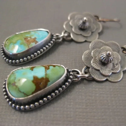 Sierra Bloom Turquoise Earrings