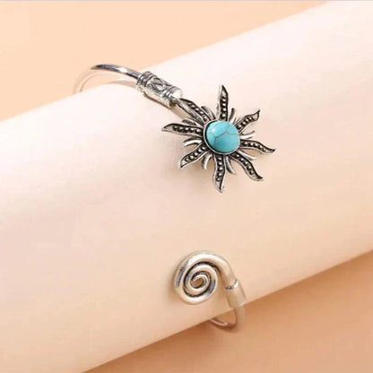 Radiant Sunflare Turquoise Bracelet