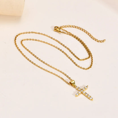 Amara Cross Necklace