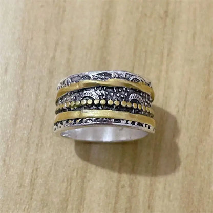 Luminaire Brilliance Gold/Silver Ring