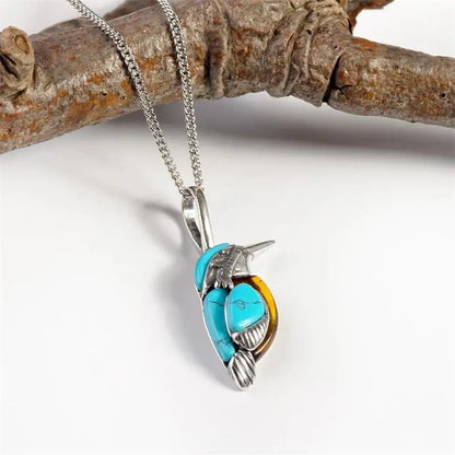 Regal Aviary Charm Necklace