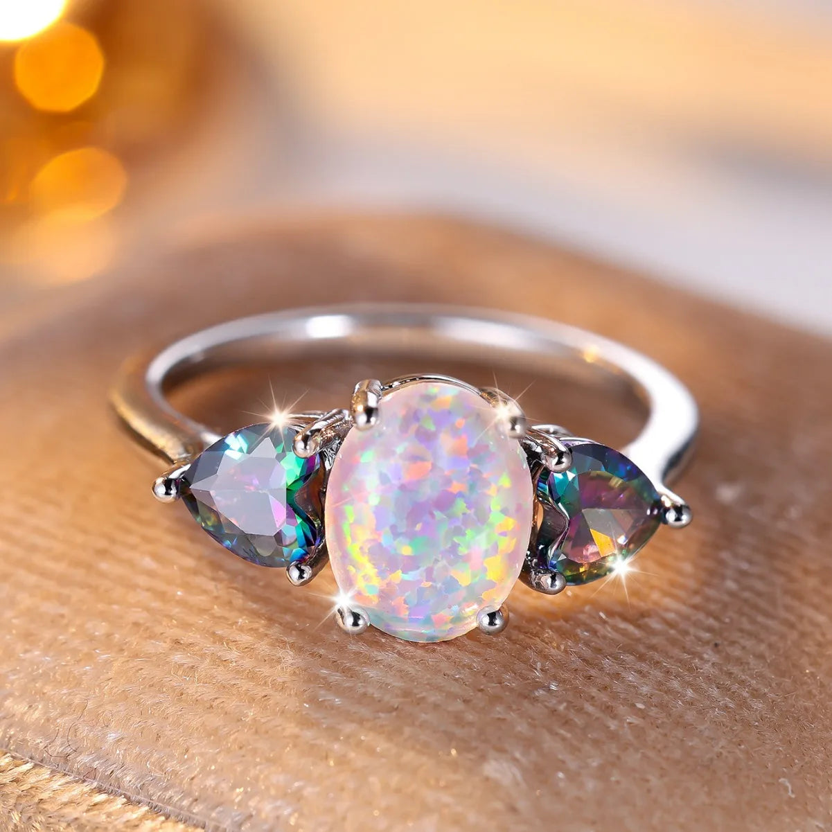 Lumière Heart Ring