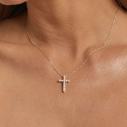 Amara Cross Necklace