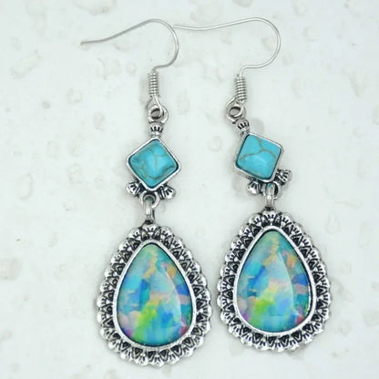 Aurora Mirage Opal Earrings