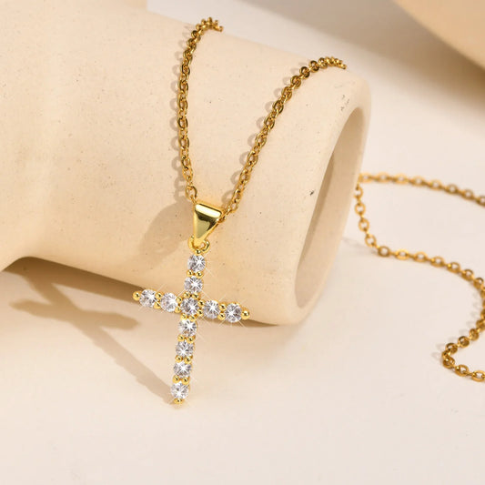 Amara Cross Necklace