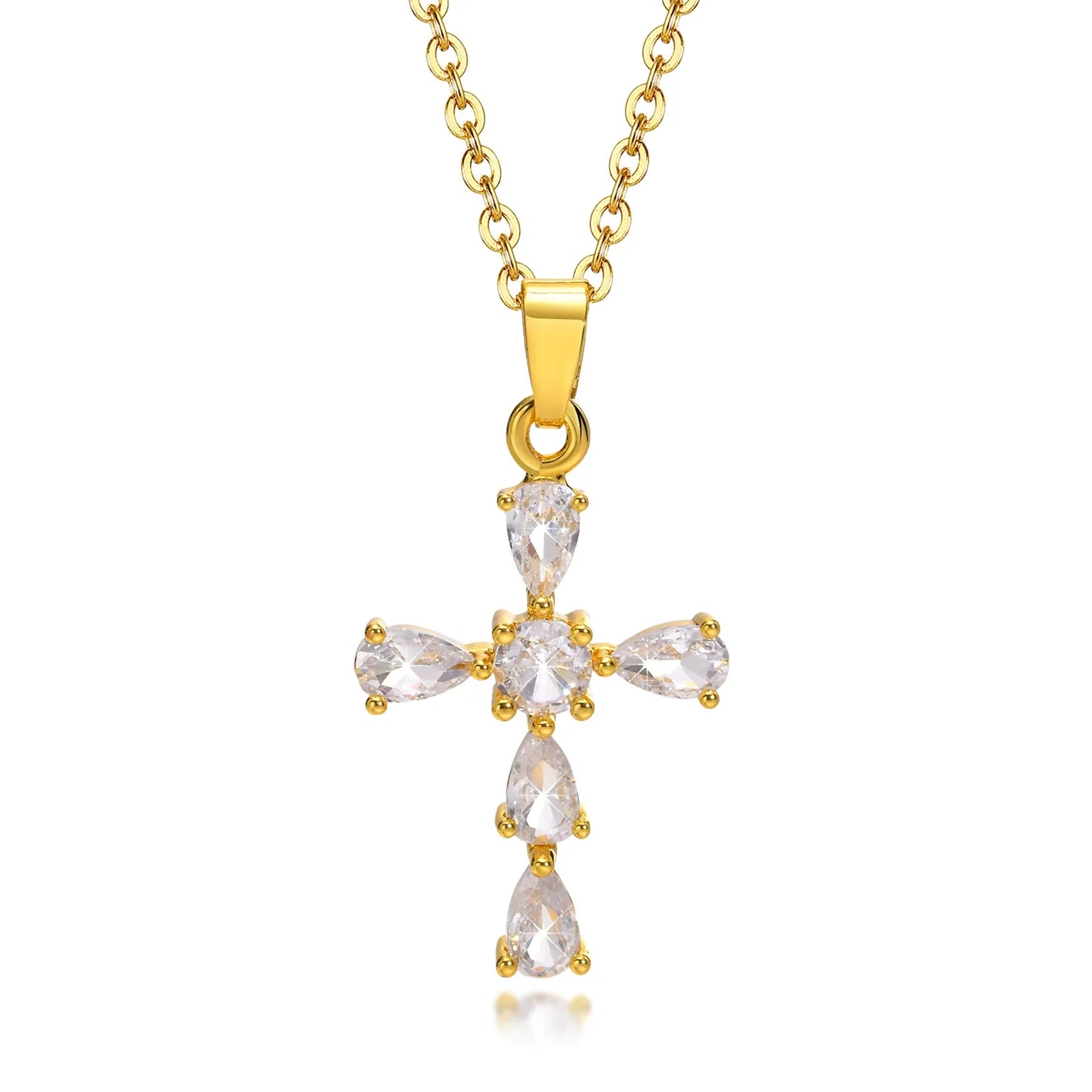 Amara Cross Necklace