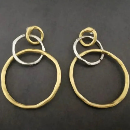 Opal Crescent Earrings