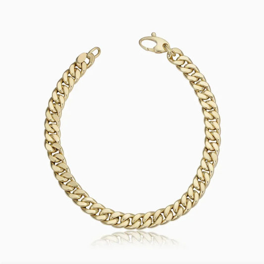 Classic Cuban Gold Bracelet
